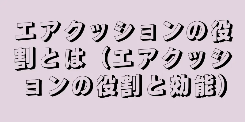 エアクッションの役割とは（エアクッションの役割と効能）